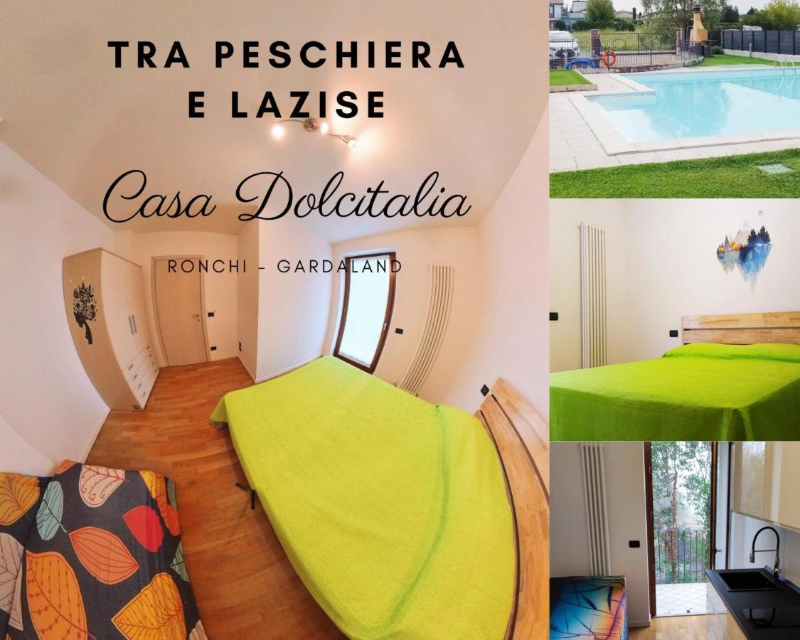 Appartamento Casa Dolcitalia con piscina tra Lazise e Peschiera del Garda Ronchi  Esterno foto